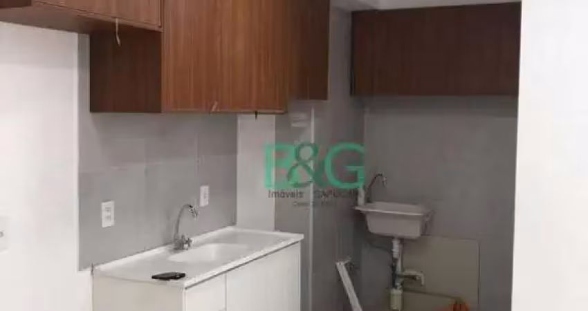 Apartamento com 2 dormitórios para alugar, 41 m² por r$ 3.140/mês - tatuapé - são paulo/sp
