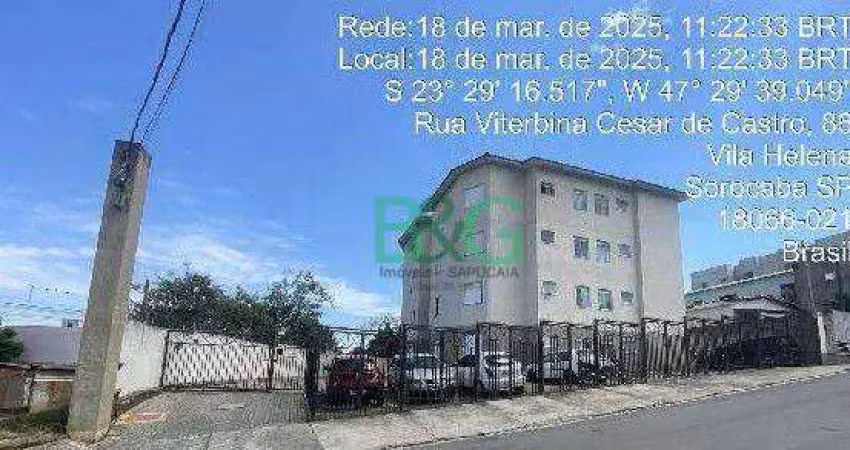 Apartamento com 2 dormitórios à venda, 49 m² por R$ 121.656 - Vila Aeroporto - Sorocaba/SP