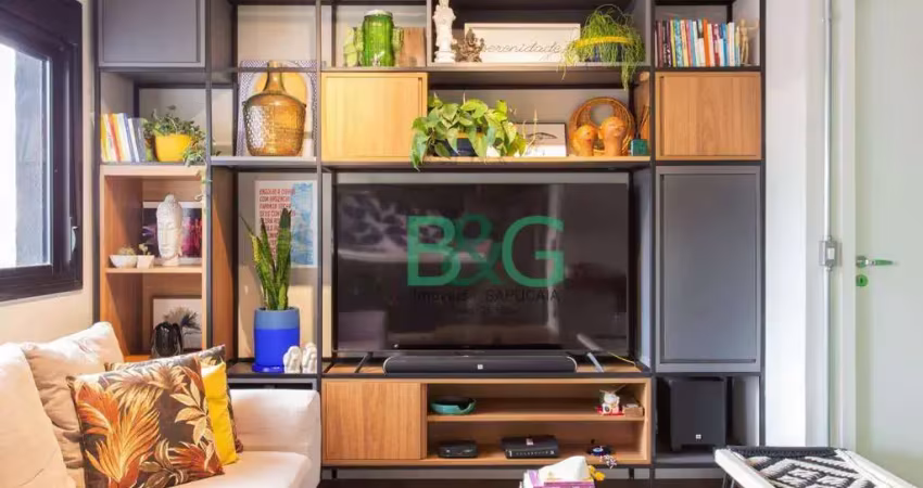 Apartamento com 1 dormitório à venda, 57 m² por r$ 699.000 - brás - são paulo/sp