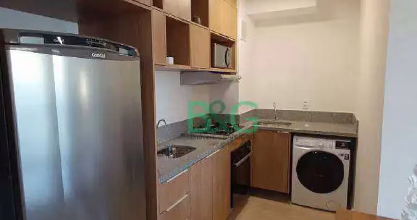 Studio com 1 dormitório à venda, 29 m² por r$ 410.000 - moema - são paulo/sp
