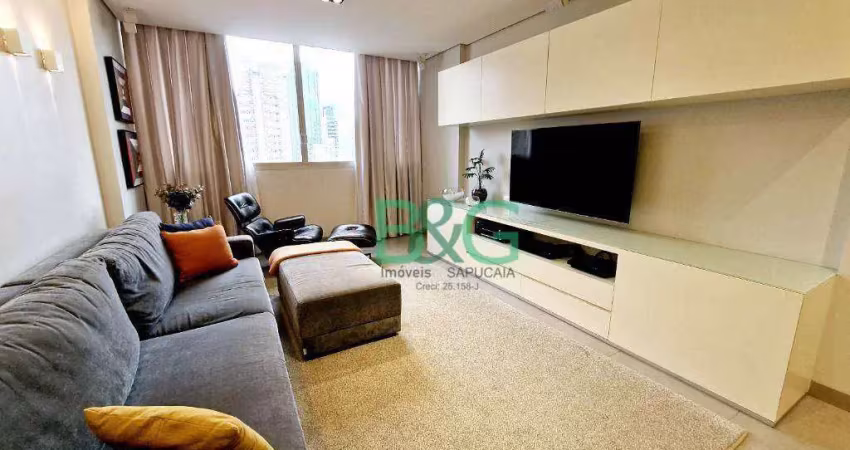 Apartamento com 3 dormitórios à venda, 130 m² por r$ 2.490.000,00 - itaim bibi - são paulo/sp