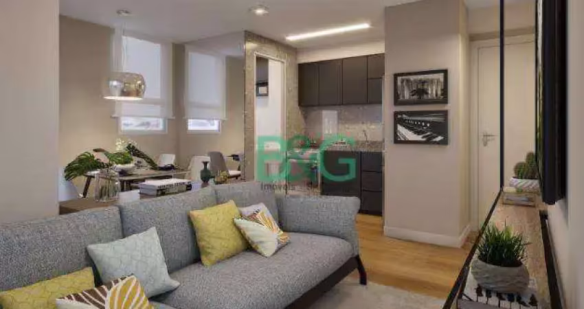 Apartamento com 1 dormitório à venda, 40 m² por R$ 640.000 - Perdizes - São Paulo/SP