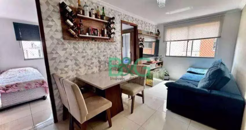 Apartamento com 3 dormitórios à venda, 50 m² por r$ 212.000 - lajeado - são paulo/sp