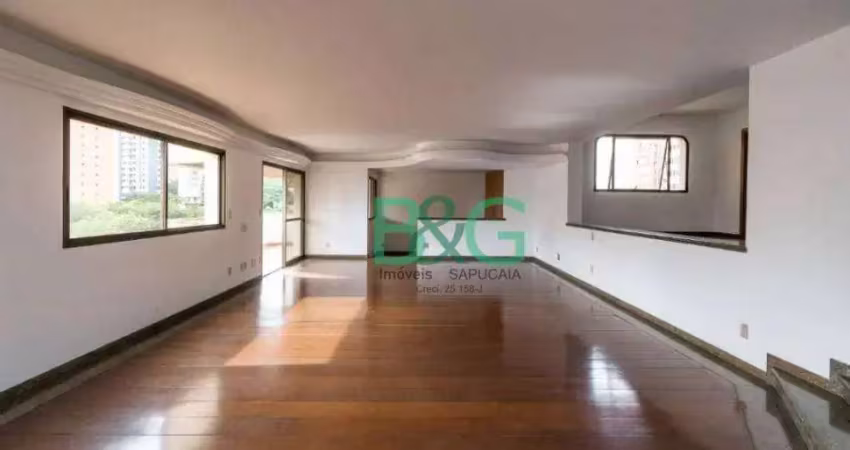 Apartamento com 4 dormitórios, 370 m² - venda por r$ 1.496.000,00 ou aluguel por r$ 15.454,20/mês - vila suzana - são paulo/sp