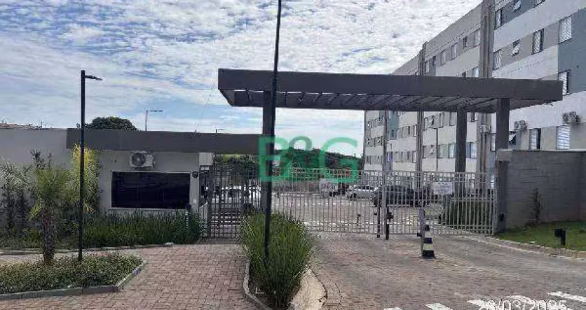 Apartamento com 2 dormitórios à venda, 41 m² por r$ 94.222,54 - jardim real park - botucatu/sp