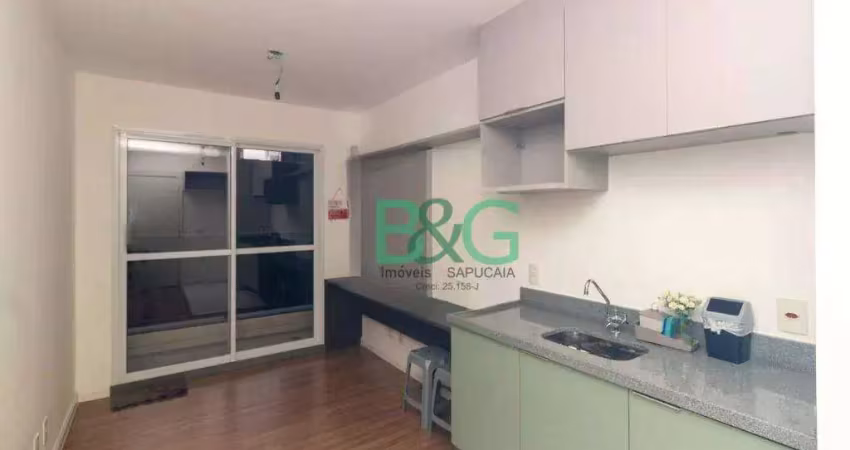 Apartamento com 1 dormitório à venda, 35 m² por r$ 376.000 - república - são paulo/sp
