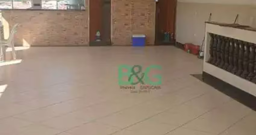 Salão para alugar, 128 m² por r$ 2.800/mês - parque continental - guarulhos/sp