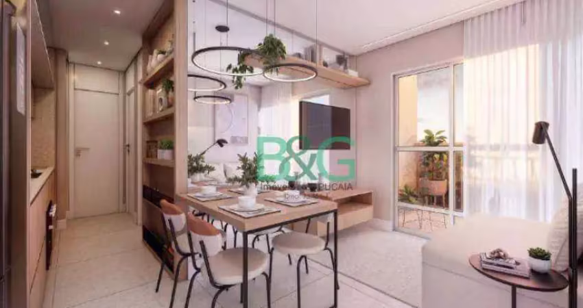 Apartamento com 1 dormitório à venda, 27 m² por r$ 248.000 - ipiranga - são paulo/sp