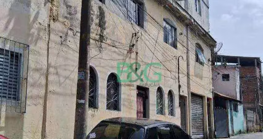 Casa com 2 dormitórios à venda, 43 m² por r$ 133.289,77 - conjunto habitacional presidente castelo branco - carapicuíba/sp