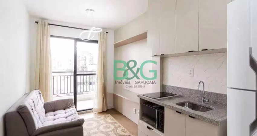 Apartamento com 1 dormitório à venda, 27 m² por r$ 379.000,00 - indianópolis - são paulo/sp