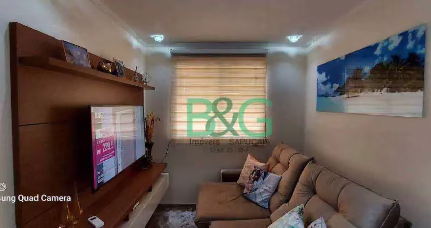 Apartamento com 2 dormitórios à venda, 47 m² por r$ 235.000 - jardim helga - são paulo/sp