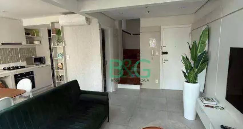 Apartamento com 2 dormitórios para alugar, 70 m² por r$ 10.150/mês - moema pássaros - são paulo/sp