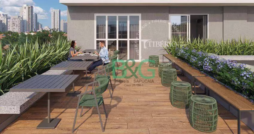 Studio com 1 dormitório à venda, 30 m² por r$ 367.630,00 - vila pompeia - são paulo/sp