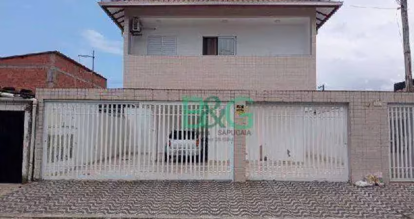 Casa com 2 dormitórios à venda, 60 m² por r$ 165.322,22 - ribeiropolis - praia grande/sp