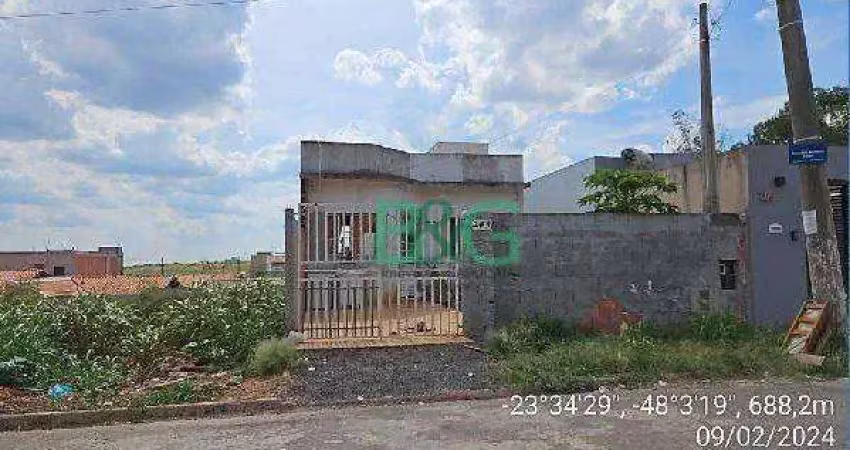 Casa com 1 dormitório à venda, 49 m² por r$ 112.970 - jardim santa inêz - itapetininga/sp