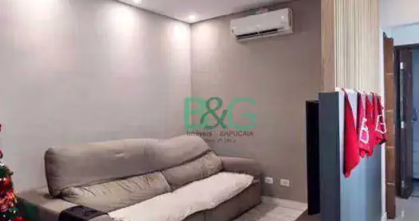 Cobertura com 3 dormitórios à venda, 104 m² por r$ 599.000,00 - vila curuçá - santo andré/sp