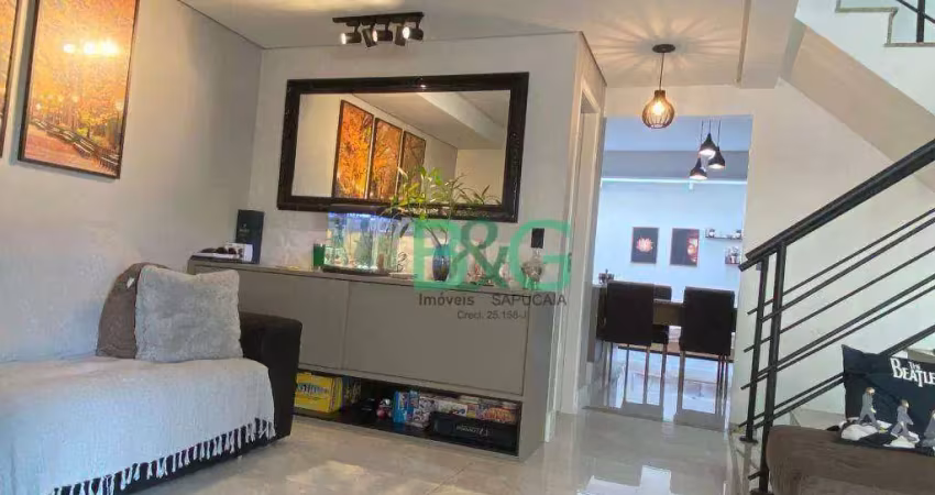 Sobrado à venda, 200 m² por r$ 1.650.000,00 - vila bertioga - são paulo/sp