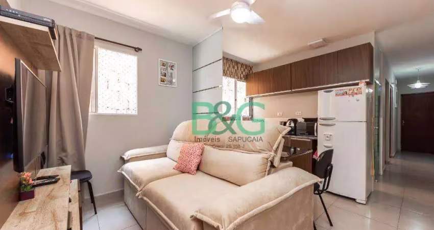 Casa com 2 dormitórios à venda, 45 m² por r$ 250.000,00 - parque são luís - são paulo/sp