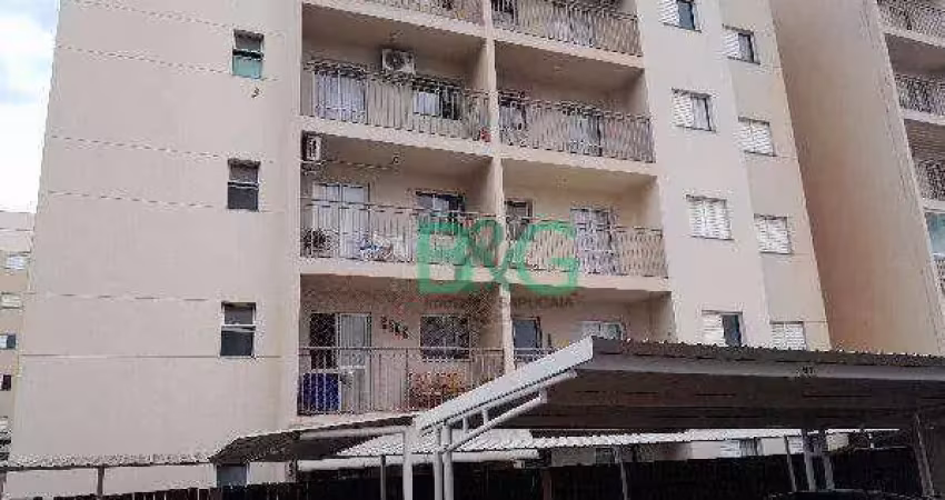 Apartamento à venda, 48 m² por r$ 138.000,00 - distrito industrial - jaú/sp