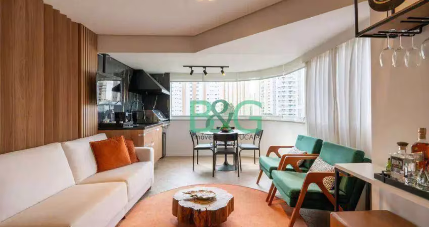 Apartamento com 3 dormitórios, 116 m² - venda por r$ 1.190. ou aluguel por r$ 7.066/mês - vila andrade - são paulo/sp