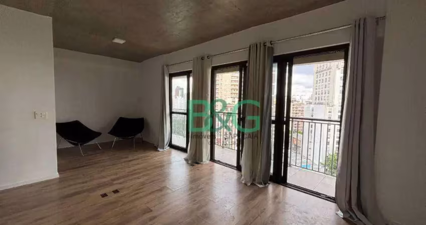 Apartamento, 44 m² - venda por r$ 430.000,00 ou aluguel por r$ 3.425,00/mês - república - são paulo/sp