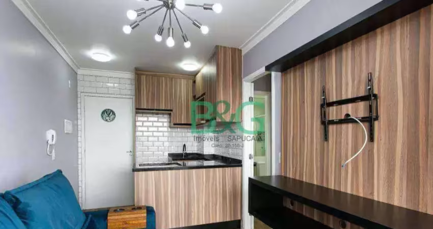 Studio à venda, 33 m² por r$ 319.000,00 - mooca - são paulo/sp