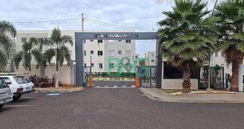 Apartamento à venda, 39 m² por r$ 146.971,94 - jardim califórnia - marília/sp