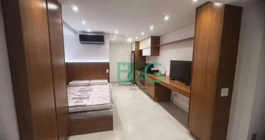Apartamento para alugar, 28 m² por r$ 3.890,00/mês - vila pompeia - são paulo/sp