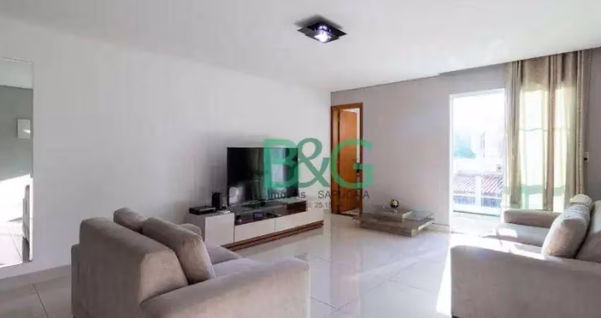 Sobrado à venda, 169 m² por r$ 920.000,00 - vila bastos - santo andré/sp