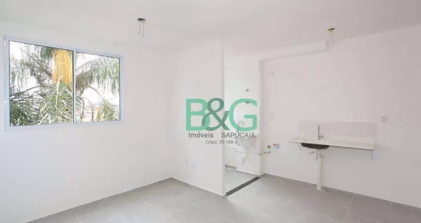 Apartamento, 33 m² - venda por r$ 180.000,00 ou aluguel por r$ 1.830,00/mês - lajeado - são paulo/sp