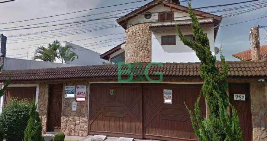 Sobrado à venda, 350 m² por r$ 1.800.000,00 - interlagos - são paulo/sp