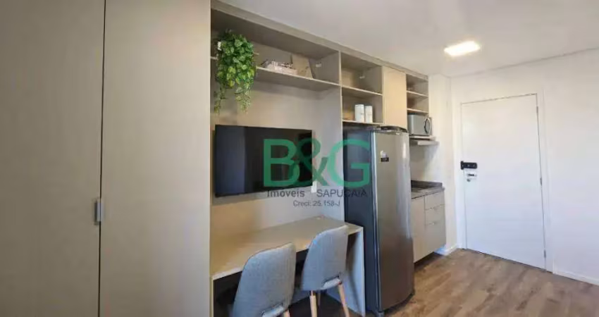 Apartamento à venda, 24 m² por r$ 385.000,00 - santo amaro - são paulo/sp