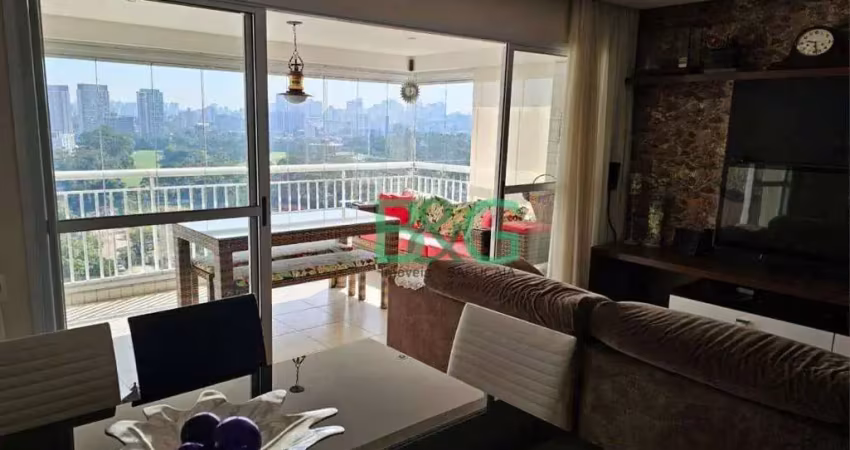 Apartamento à venda, 117 m² por r$ 1.165.000,00 - campo grande - são paulo/sp