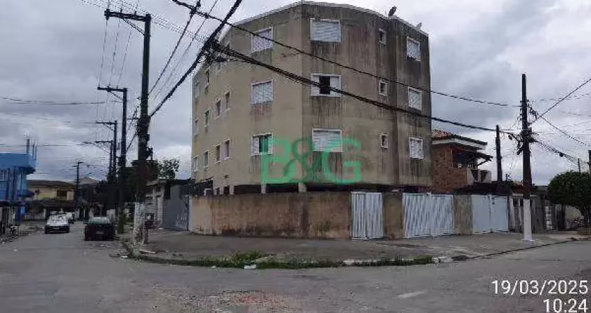 Apartamento à venda, 36 m² por r$ 148.687,81 - parque continental - são vicente/sp