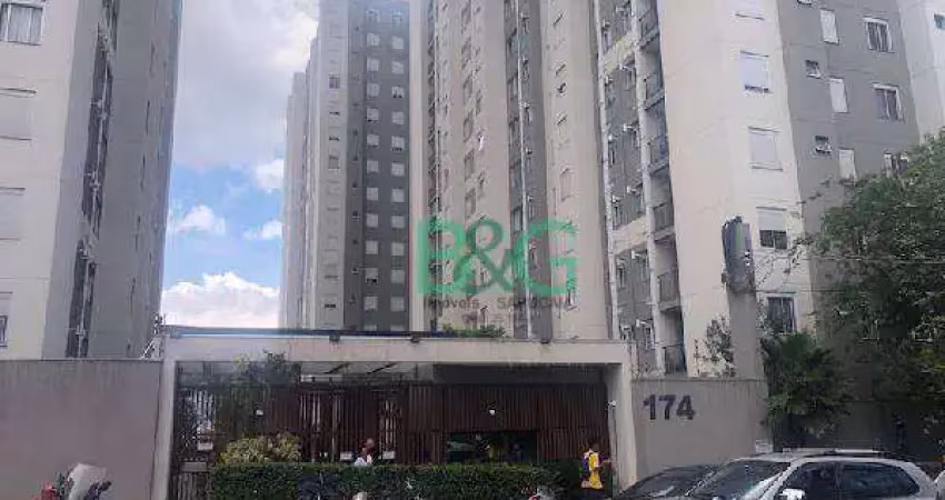 Apartamento com 2 dormitórios à venda, 42 m² por r$ 187.370,40 - pirituba - são paulo/sp