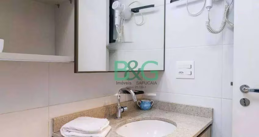 Studio à venda, 24 m² por r$ 429.000,00 - campo belo - são paulo/sp