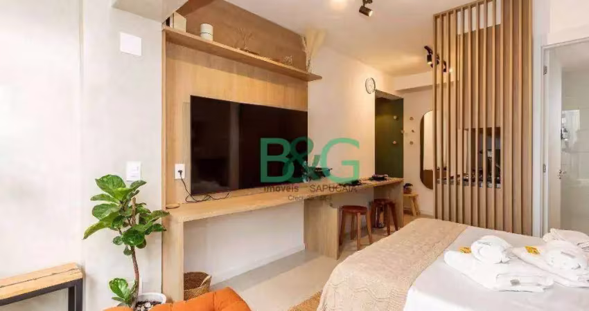 Apartamento à venda, 25 m² por r$ 474.000,00 - brooklin paulista - são paulo/sp