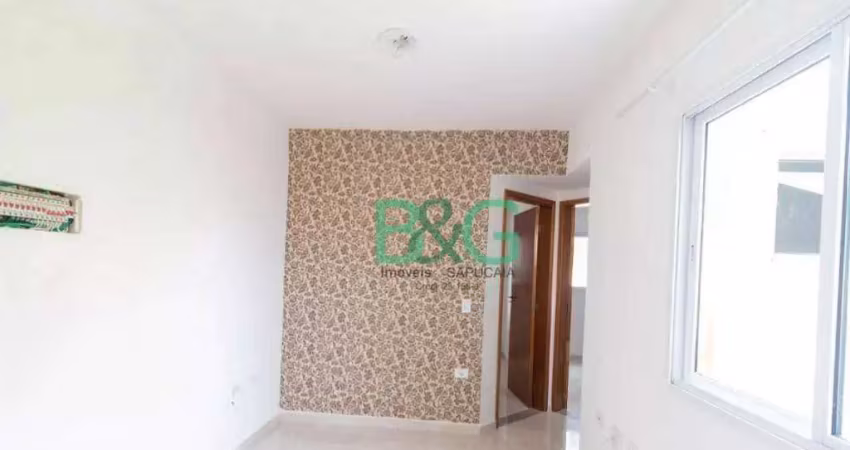 Apartamento à venda, 40 m² por r$ 349.000,00 - parque das nações - santo andré/sp