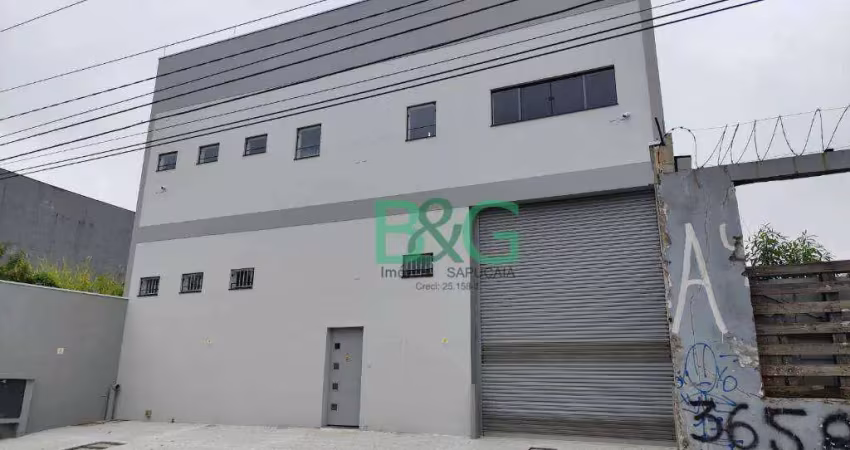 Galpão para alugar, 633 m² por r$ 29.650,00/mês - jardim são caetano - são caetano do sul/sp
