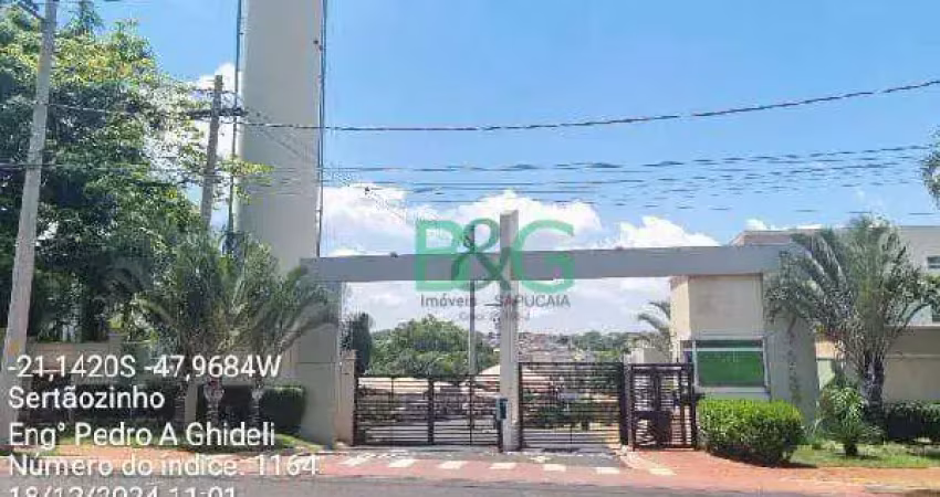 Apartamento à venda, 39 m² por r$ 106.181,43 - jardim veneto ii - sertãozinho/sp