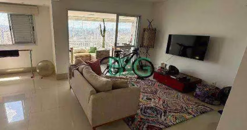 Apartamento com 3 dormitórios à venda, 124 m² por r$ 1.279.000,00 - carrão - são paulo/sp