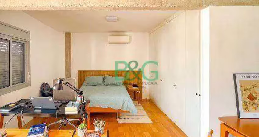 Studio com 1 dormitório à venda, 50 m² por r$ 650.000,00 - pinheiros - são paulo/sp