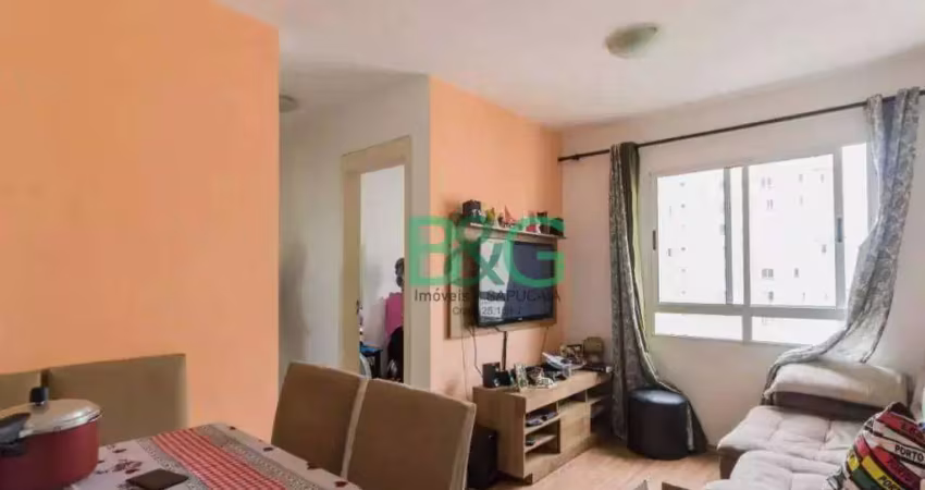 Apartamento com 2 dormitórios à venda, 45 m² por r$ 299.000 - ponte grande - guarulhos/sp
