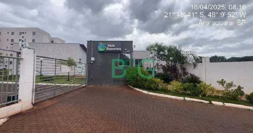 Apartamento com 2 dormitórios à venda, 47 m² por r$ 168.596 - jardim panorama - araraquara/sp