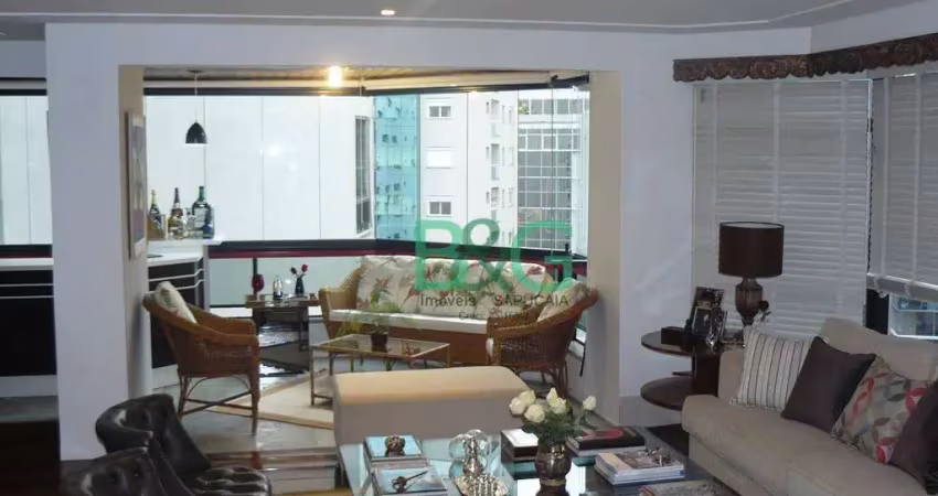 Apartamento com 4 dormitórios à venda, 182 m² por r$ 3.640.000 - itaim bibi - são paulo/sp
