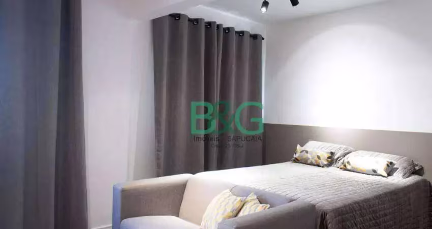 Studio com 1 dormitório à venda, 37 m² por r$ 369.000 - bela vista - são paulo/sp