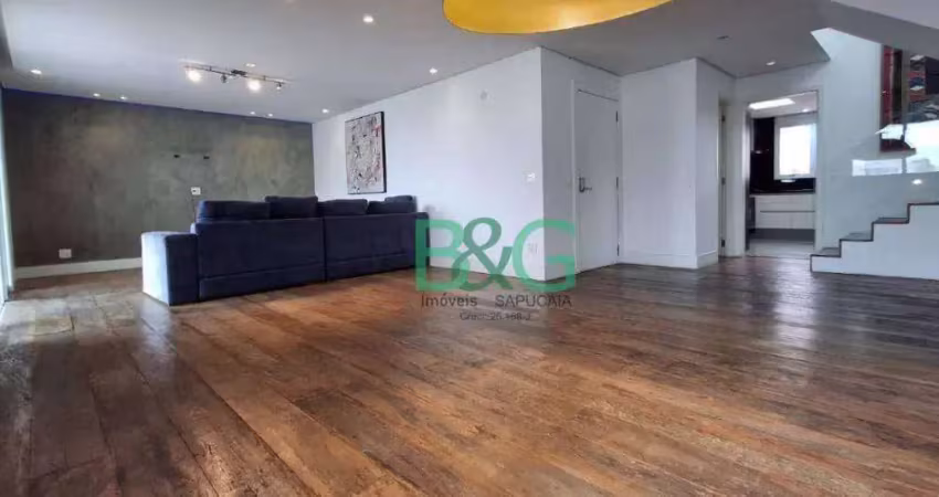 Apartamento duplex para alugar, 208 m² por r$ 19.222,00/mês - perdizes - são paulo/sp