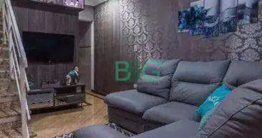 Sobrado à venda, 77 m² por r$ 424.000,00 - parque capuava - santo andré/sp