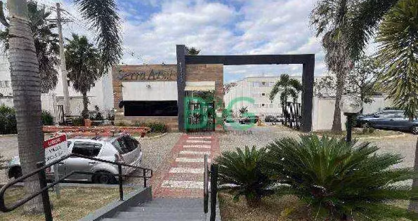Apartamento com 2 dormitórios à venda, 45 m² por r$ 106.752,27 - caguaçu - sorocaba/sp