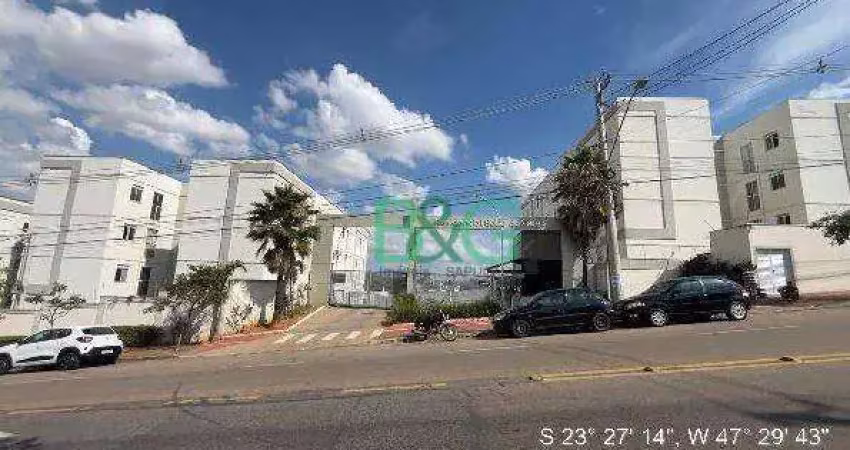 Apartamento à venda, 40 m² por r$ 144.731,01 - caguassu - sorocaba/sp